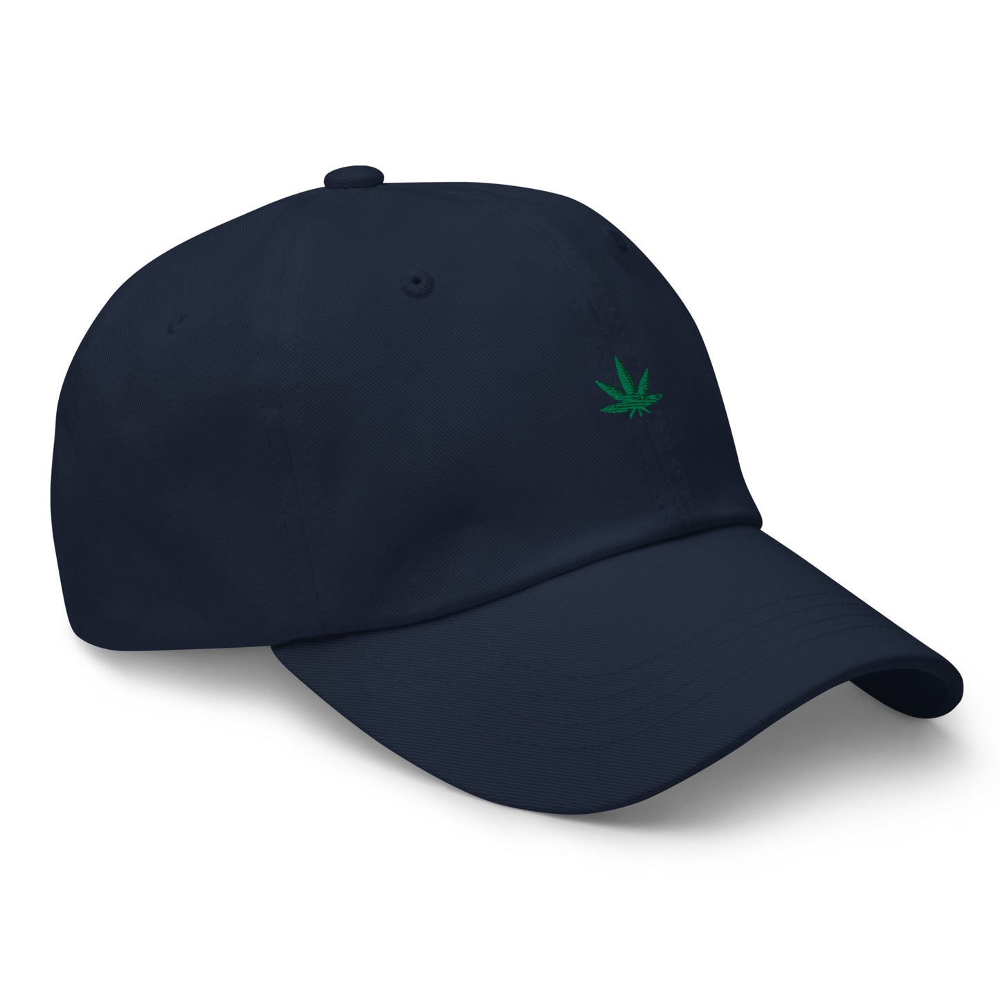 Embroidered Leaf Dad Hat