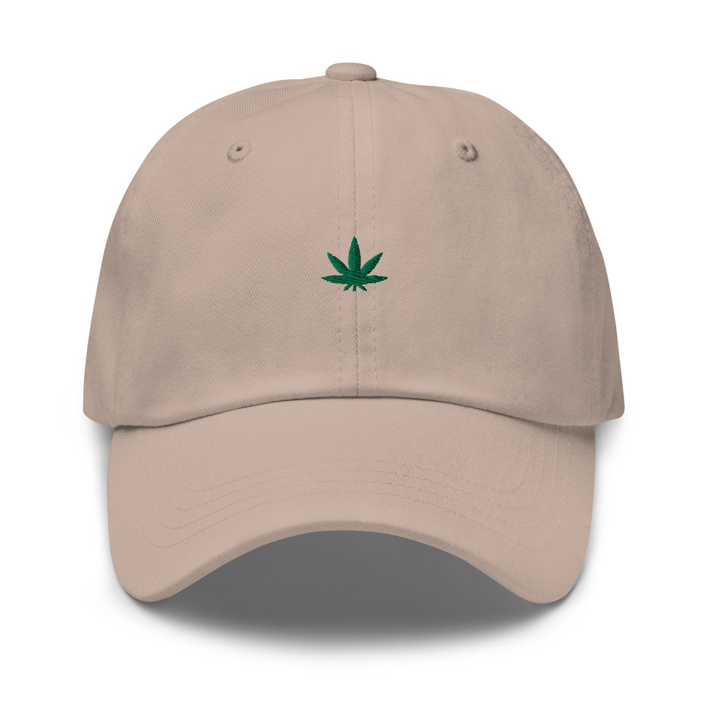 Embroidered Leaf Dad Hat