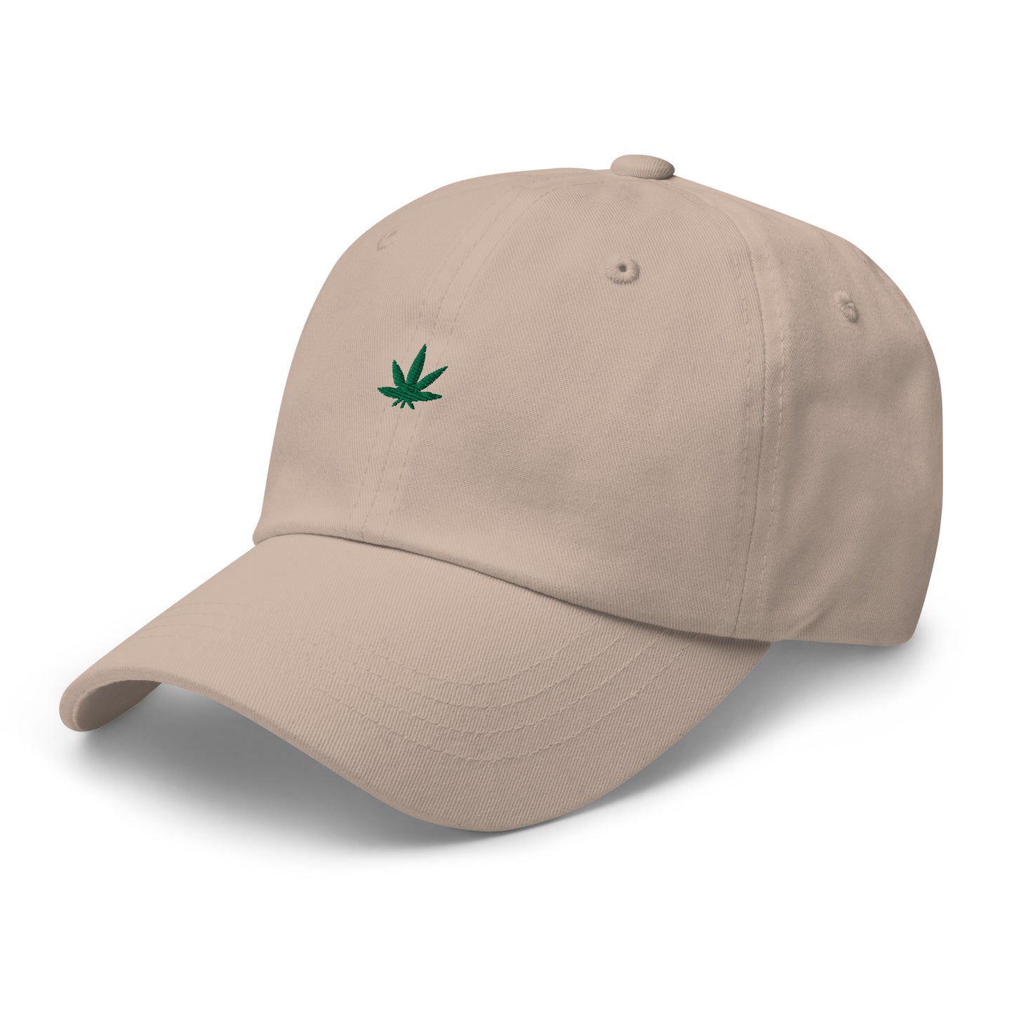 Embroidered Leaf Dad Hat