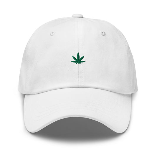 Embroidered Leaf Dad Hat