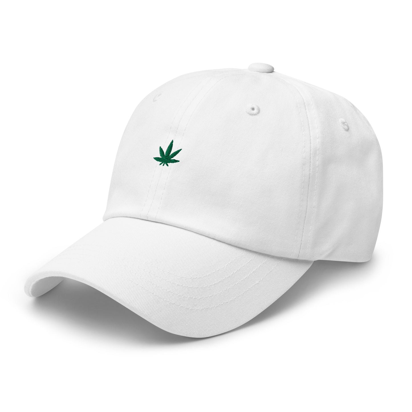 Embroidered Leaf Dad Hat