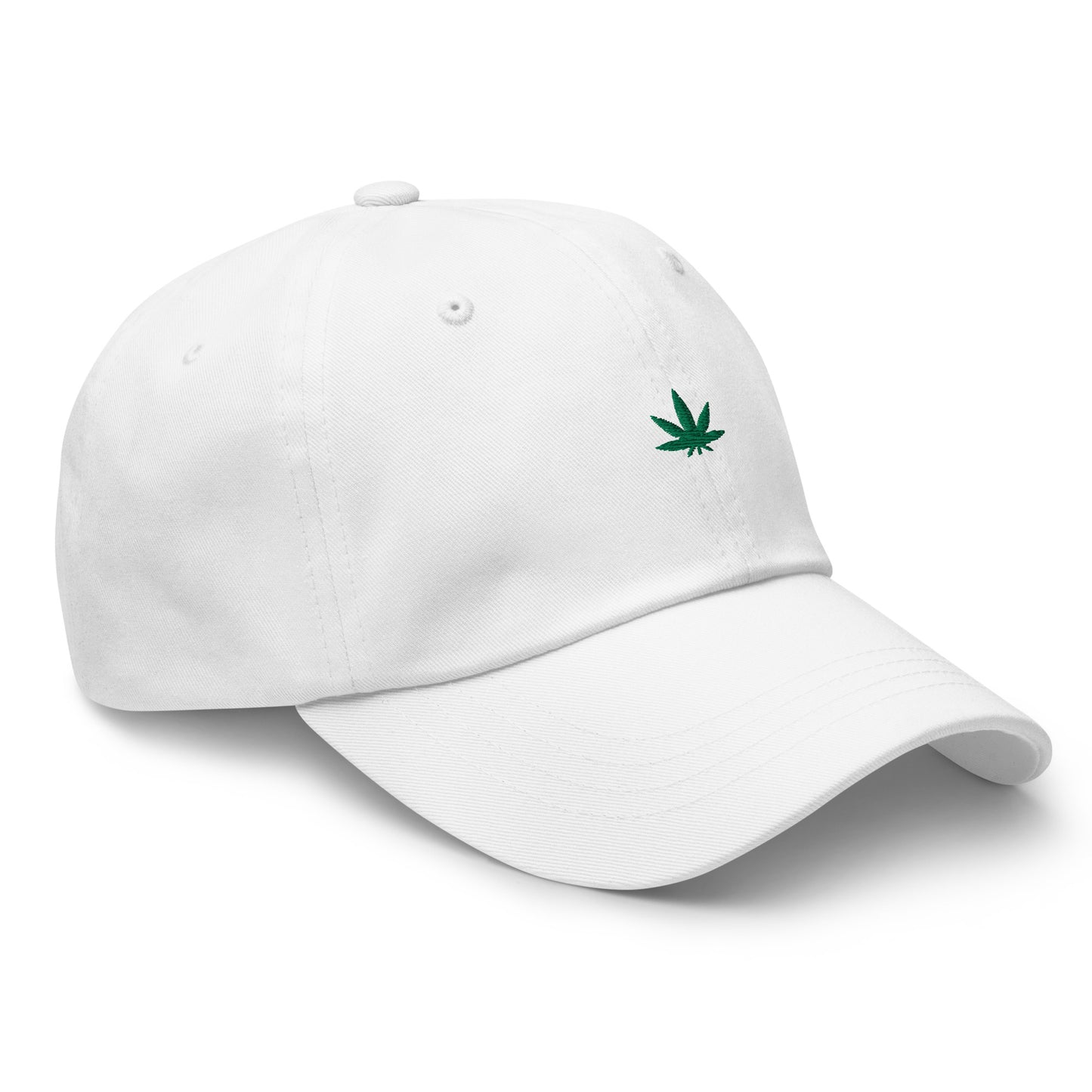 Embroidered Leaf Dad Hat