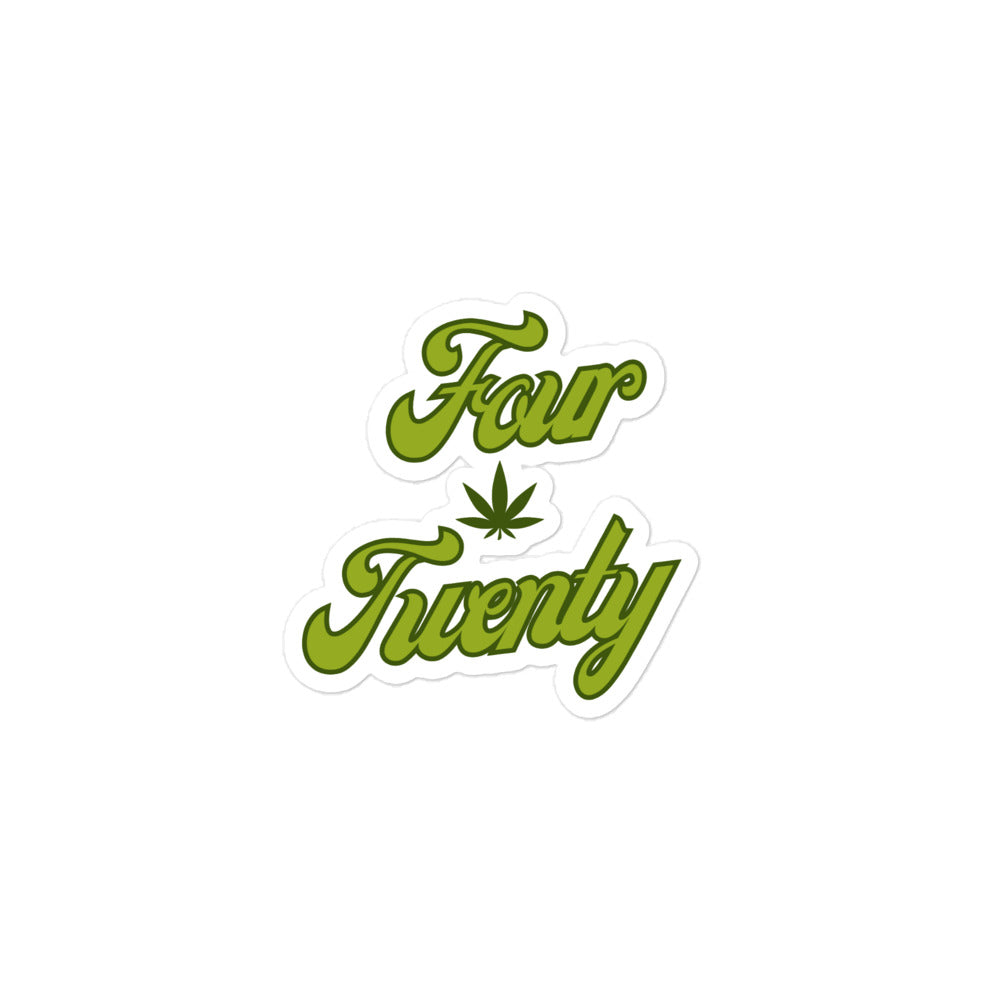 Four-Twenty Sticker